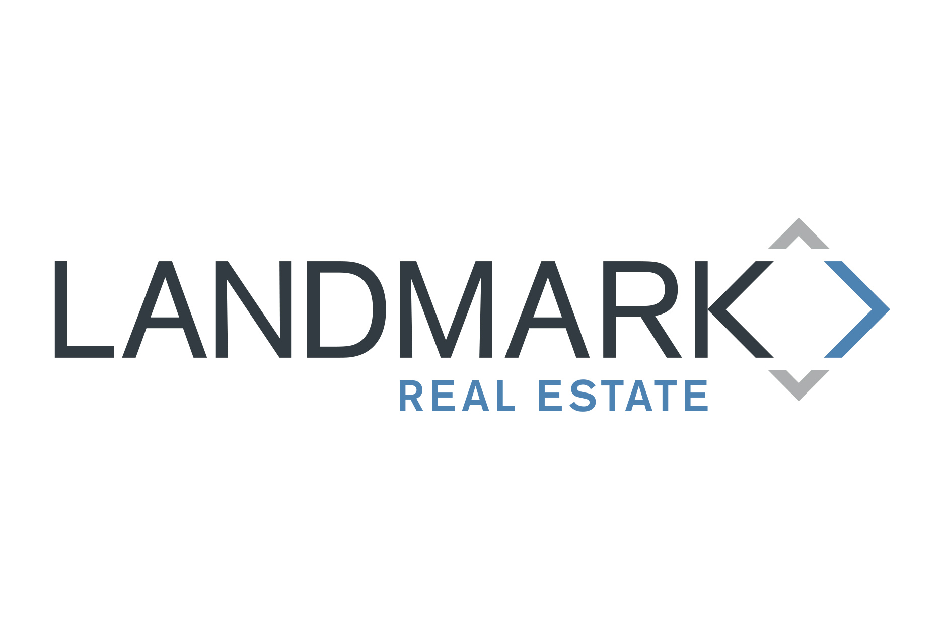 landmark real estate logo design
