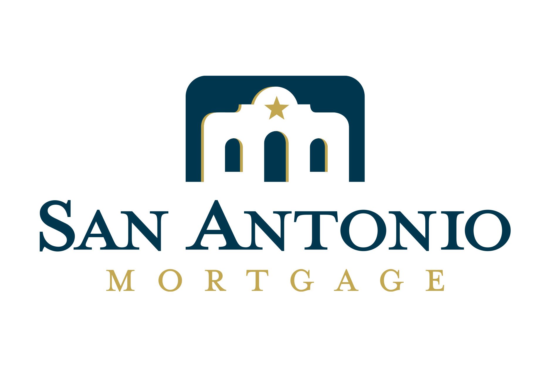 san antonio mortgage logo design